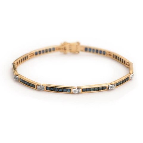Złota bransoleta BZD4585 - Diament Złota bransoleta BZD4585 - Diament