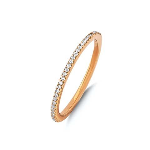 Złota obrączka PZD6100 - Diament Złota obrączka PZD6100 - Diament