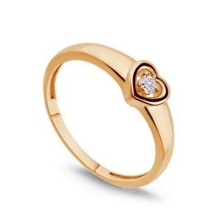 Złoty pierścionek PZD6699 - Diament