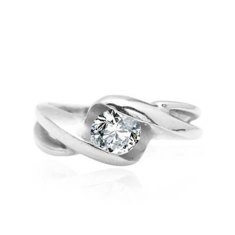 Złoty pierścionek PZD06625 - Diament Złoty pierścionek PZD06625 - Diament