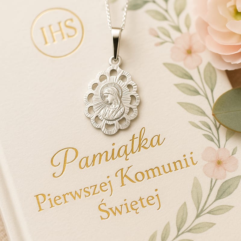 Symbolika medalików komunijnych – co oznaczają i który wybrać?